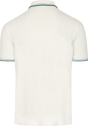 Fred Perry M3600 Twin Tipped Poloskjorte Hvit Z52