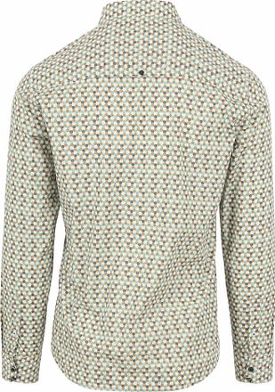 No Excess Hemd mit Musterdruck Multicolour