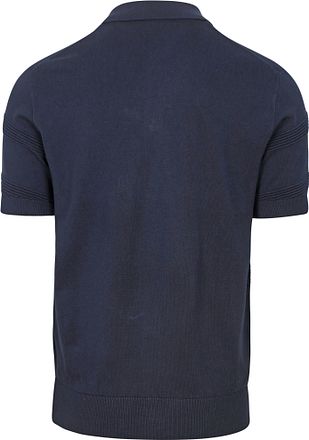 No Excess Knitted Top Navy