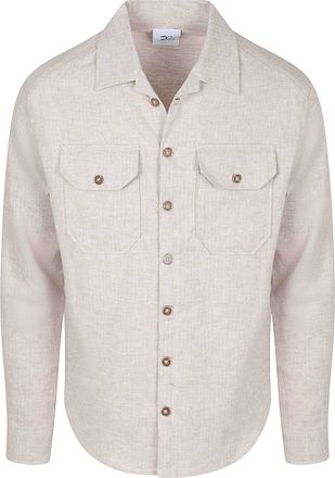 R2 Surchemise Coton Lin Beige