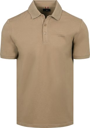 State of Art Polo Shirt Piqué Beige