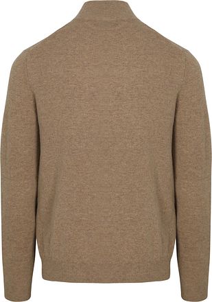 Steppin' Out Pull Half Zip Laine Merino Beige