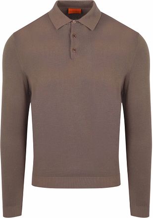 Suitable Compact Coton Polo Taupe