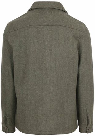 Suitable Overshirt Wool Blend Grön