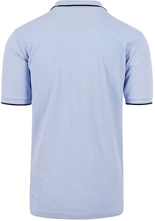 Suitable Respect Polo Shirt Tip Ferry Light Blue