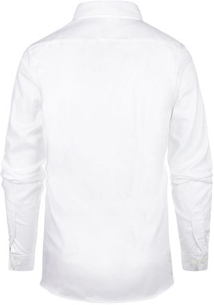 Steppin' Out Extra Long Sleeves Hemd Twill Weiß