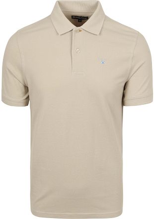 Barbour Polo Piqué Beige