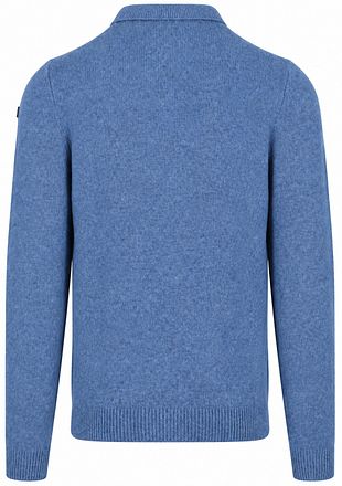 NZA Pullover Dobson Wollmischung Blau