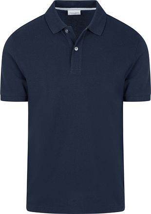 Profuomo Piqué Poloshirt Marineblå