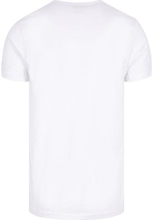 Slater 2-pakke Basic Fit T-skjorte V-hals Hvit