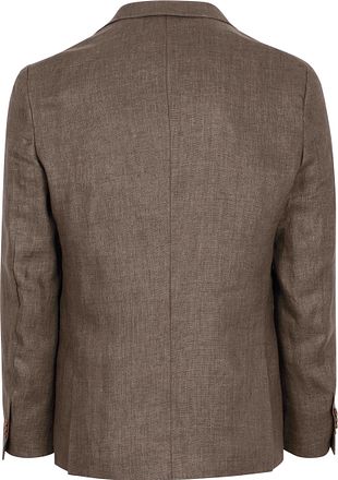 Suitable Blazer Linen Twill Bruin