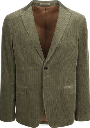 Suitable Cord-Blazer Grün