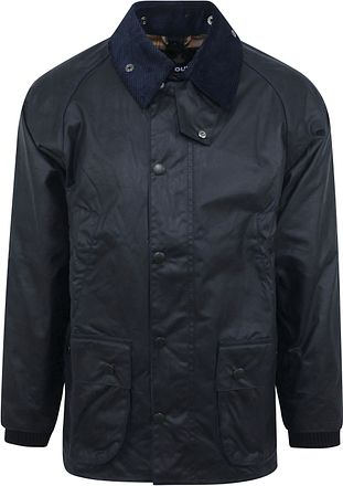 Barbour Bedale Wax Jas Donkerblauw