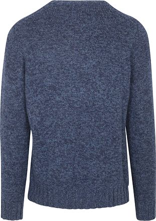 Dstrezzed Crewneck Per Melange Navy