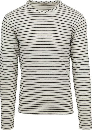 Dstrezzed Genser Dylan Stripe Hvit