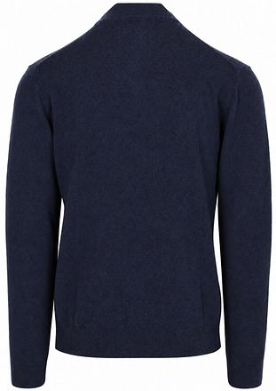 GANT Half Zip Tröja Lammull Navy