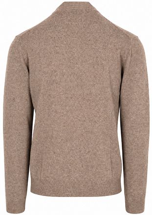 Gant Halfzip Lammwollpullover Camel