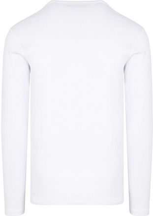 Garage Basic T-shirt Långärmad Vit