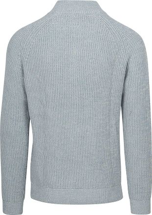 NZA Half Zip Trui Drake Lichtblauw