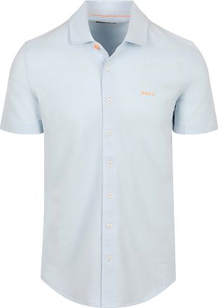 NZA Shirt Short Sleeve Piqué Sky Blue