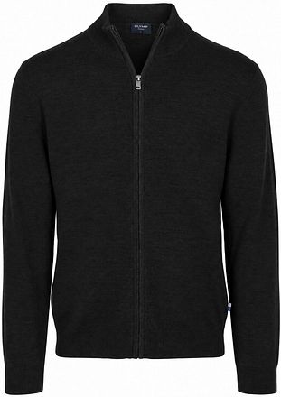 Olymp Vest Wol Zwart