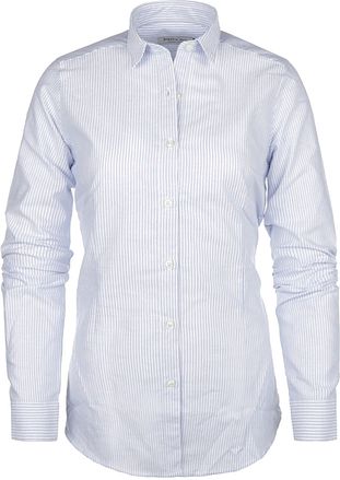 Steppin' Out Blouse Lauren Stripes Light Blue