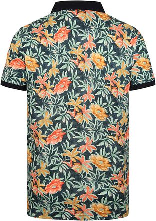 Suitable Polo Blomster Grønn