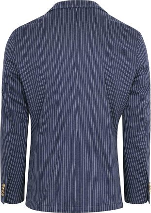 Suitable Sports Jacket Mylo Pinstripe Navy