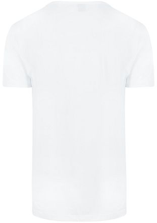 Suitable T-shirt White Deep V-neck Vitaru Stretch 4 Pack