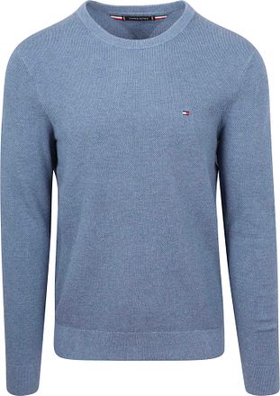 Tommy Hilfiger Pull Structure Bleu