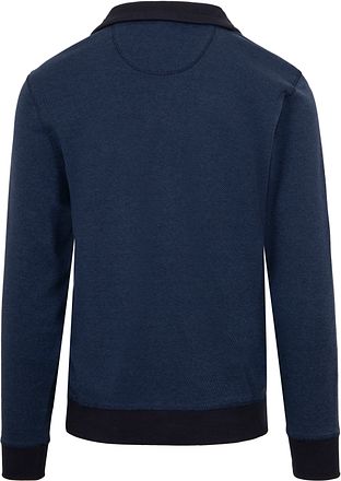 CASAMODA Halfzip Pullover Blau