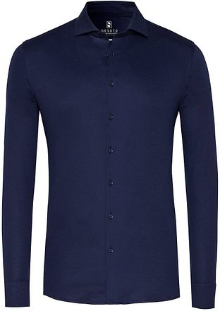 Desoto Essential Chemise Hai Jersey Marine