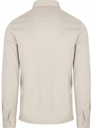 Desoto Longsleeve Poloshirt Essential Beige