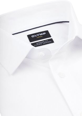 OLYMP Luxor 24/Seven Skjorte Hvid