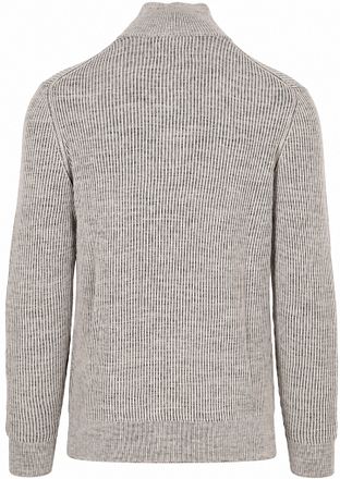 Marc O'Polo Pullover Half Zip Light Beige