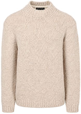 Marc O'Polo Pullover Melange Medium Beige