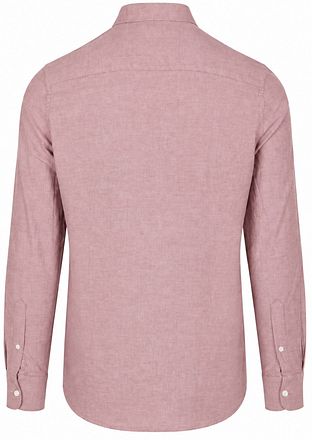 NZA Skjorte Button-Down Barn Twill Rød