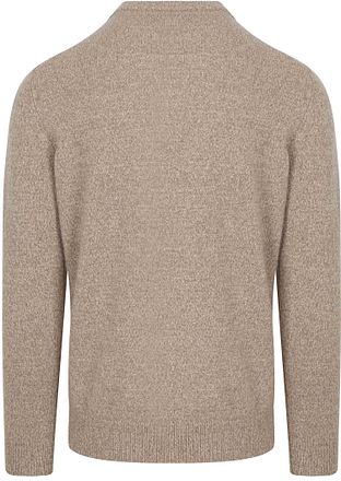 Profuomo Pullover Wool Blend Sand