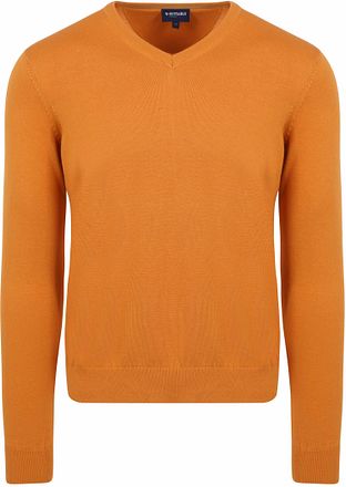 Suitable Respect Cotton Vinir Pullover Orange