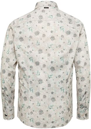 Vanguard Skjorte Blomster Beige