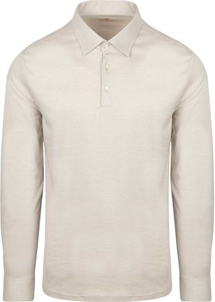 Desoto Longsleeve Poloshirt Essential Beige
