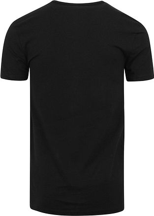 Garage Stretch Basic Svart V-hals