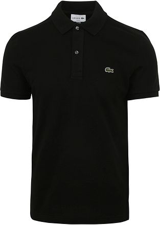 Lacoste Polo Piqué Noir