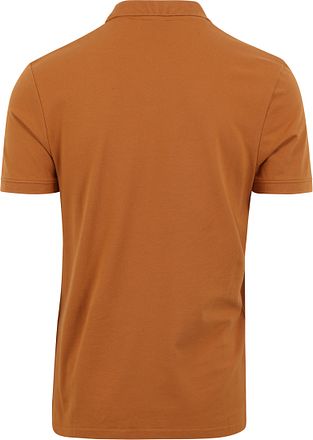 Lyle & Scott poloshirt ensfarvet orange