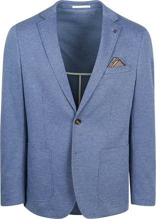 Suitable Blazer med print Blå