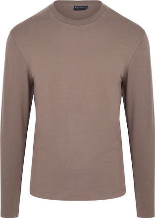 Suitable Respekt Långärmad Tung T-shirt Taupe
