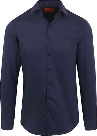 Suitable Twill Shirt Navy