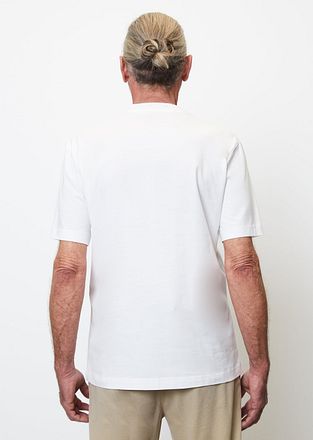 Marc O'Polo t-shirt med blommönster i vitt