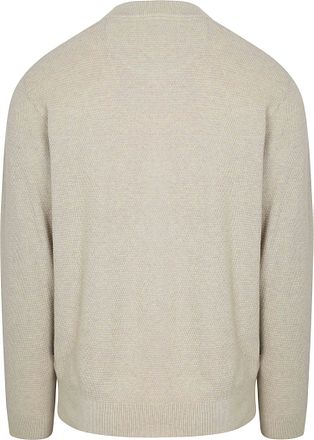 CASAMODA Väst Zip Structure Ecru