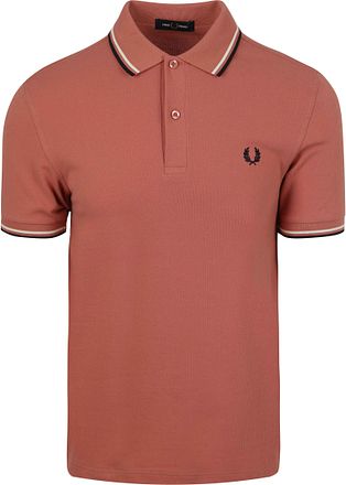 Fred Perry M3600 Polo Shirt Pink Y63